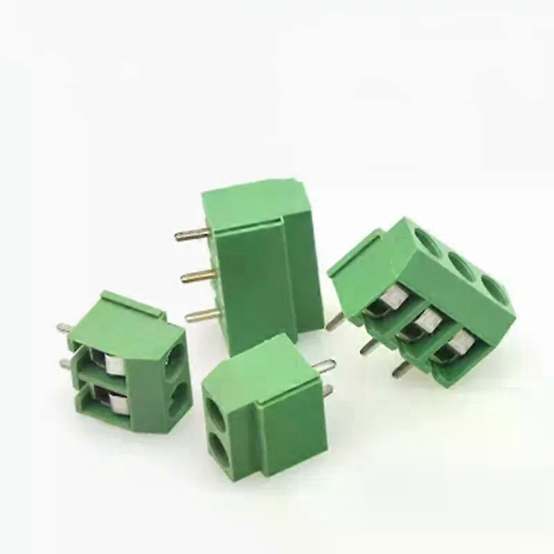 10pcs KF126 50mm KF126-2P KF126-3P 2P 3P Straight Pin PCB Screw Terminal Block Connector 250V 8A