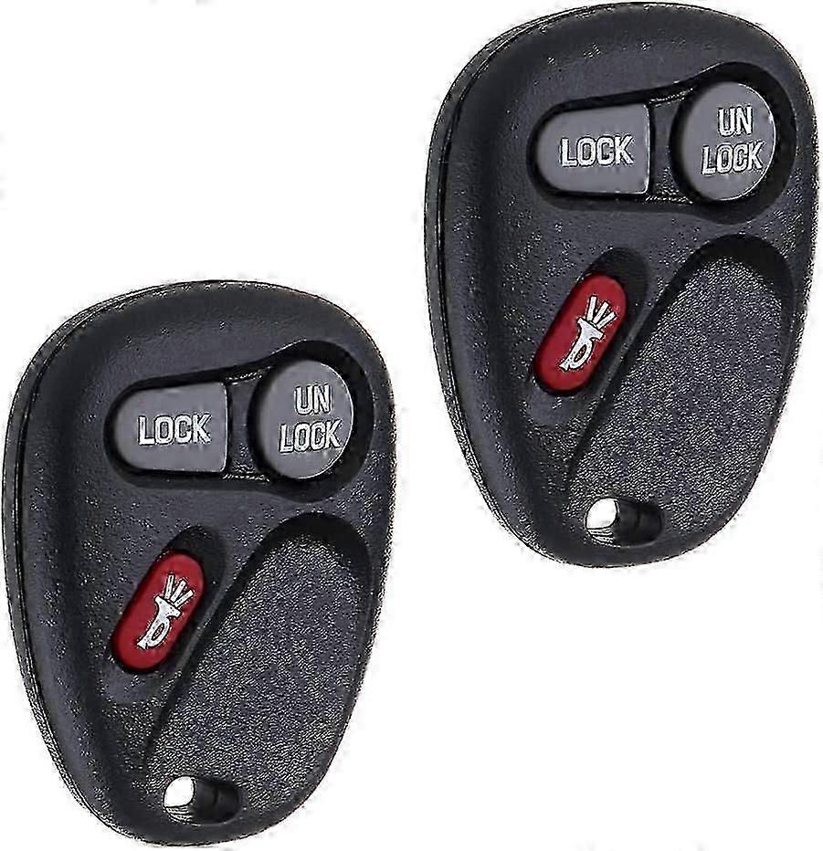 High quality   2X Keyless Entry Remote 3 Buttons Fob Replacement Fit For  01