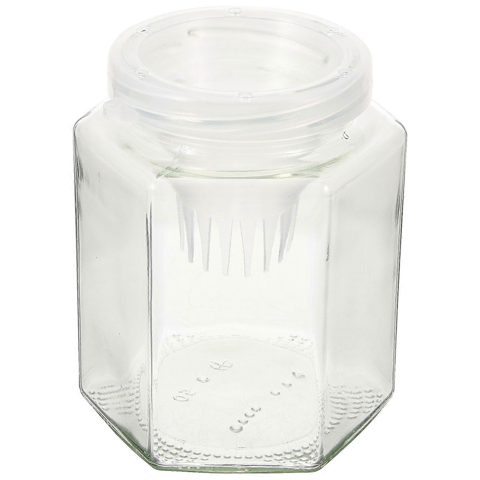 Portable Glass Bottle for Fishing, Shrimp Container for Camping, Gardening, and Outdoor Fish Catching – Practical Fishing Accessory for Outdoor