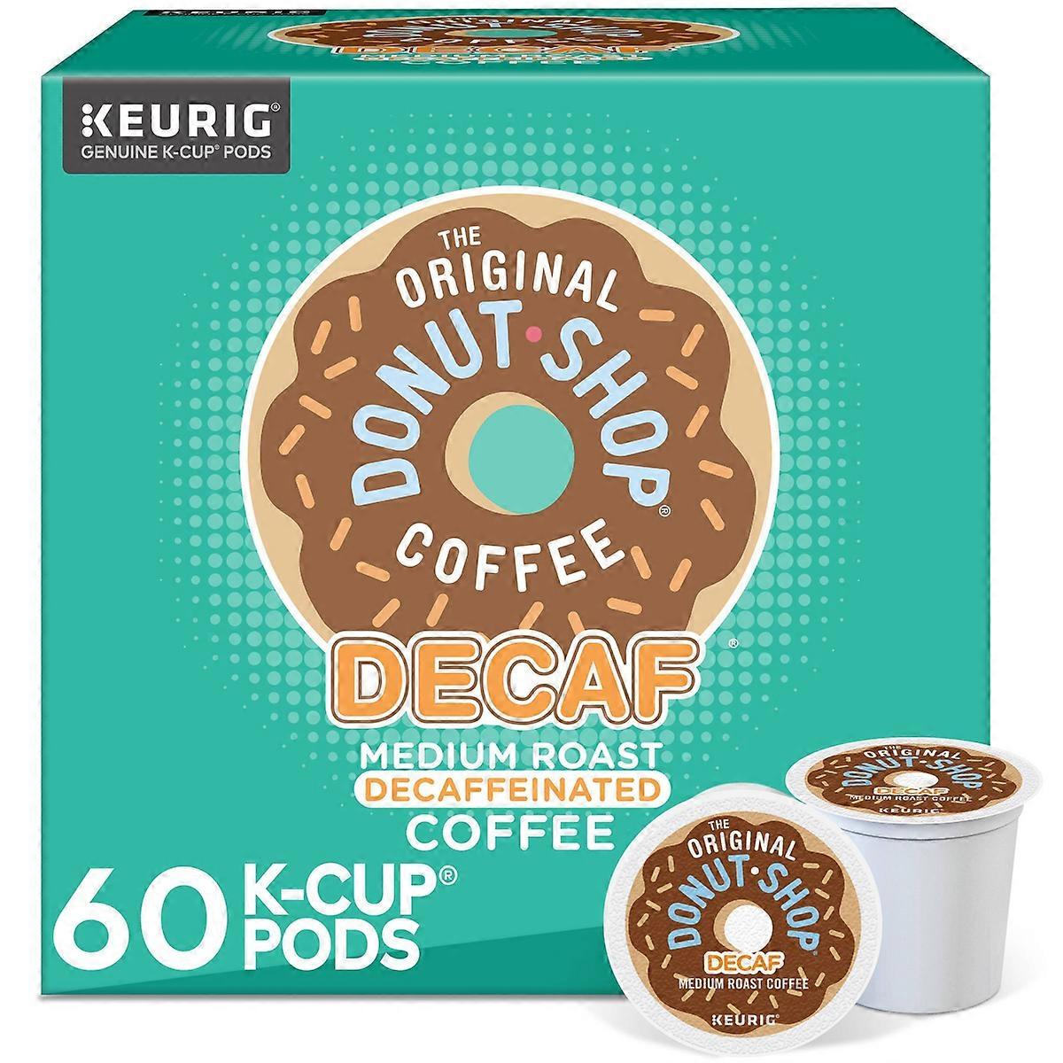 The Original Donut Shop Decaf Medium Roast Keurig K-cup Coffee Pods, 60ct/23.4oz