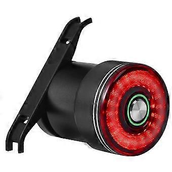 Brake Induction Bicycle Tail Light Bike Seatpost Saddle Rear Light Waterproof USB Charging Cycling T