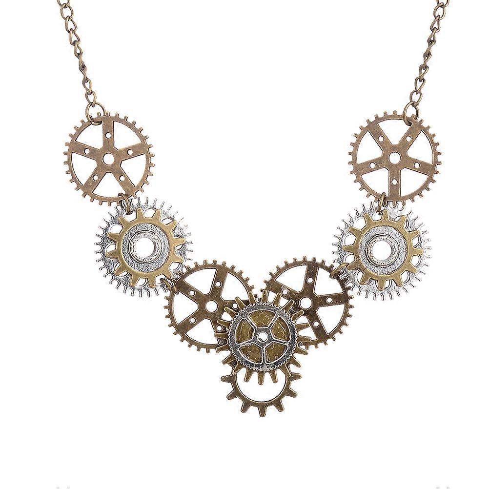 Steampunk-Inspired Necklace, Durable and Stylish for Everyday Wear