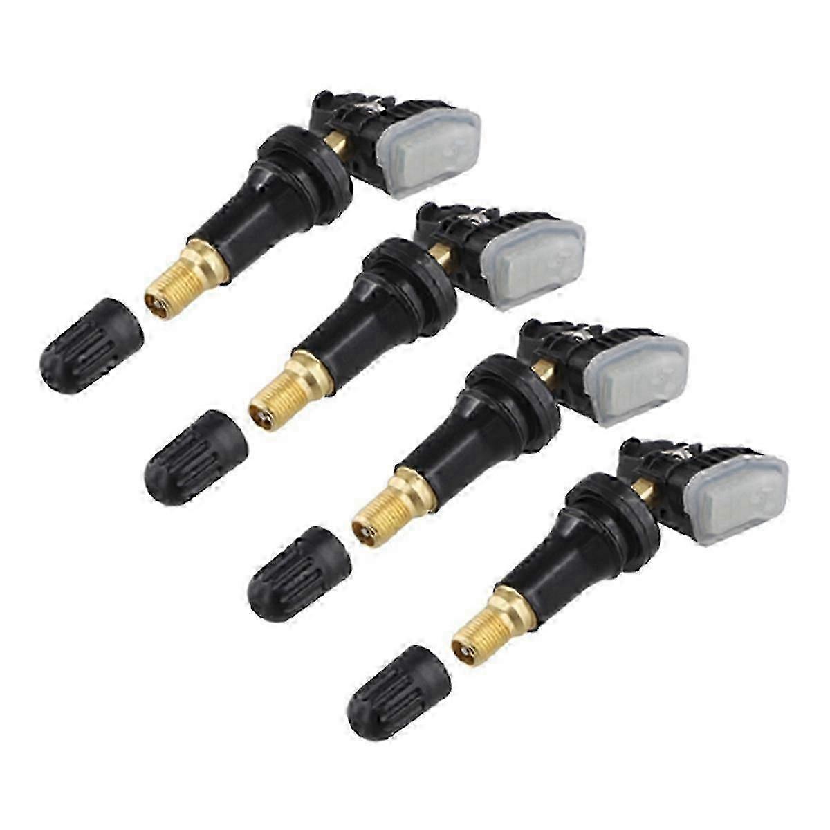 4PCS Tire Pressure Sensor Monitoring System TPMS 433Mhz Compatible with CT6