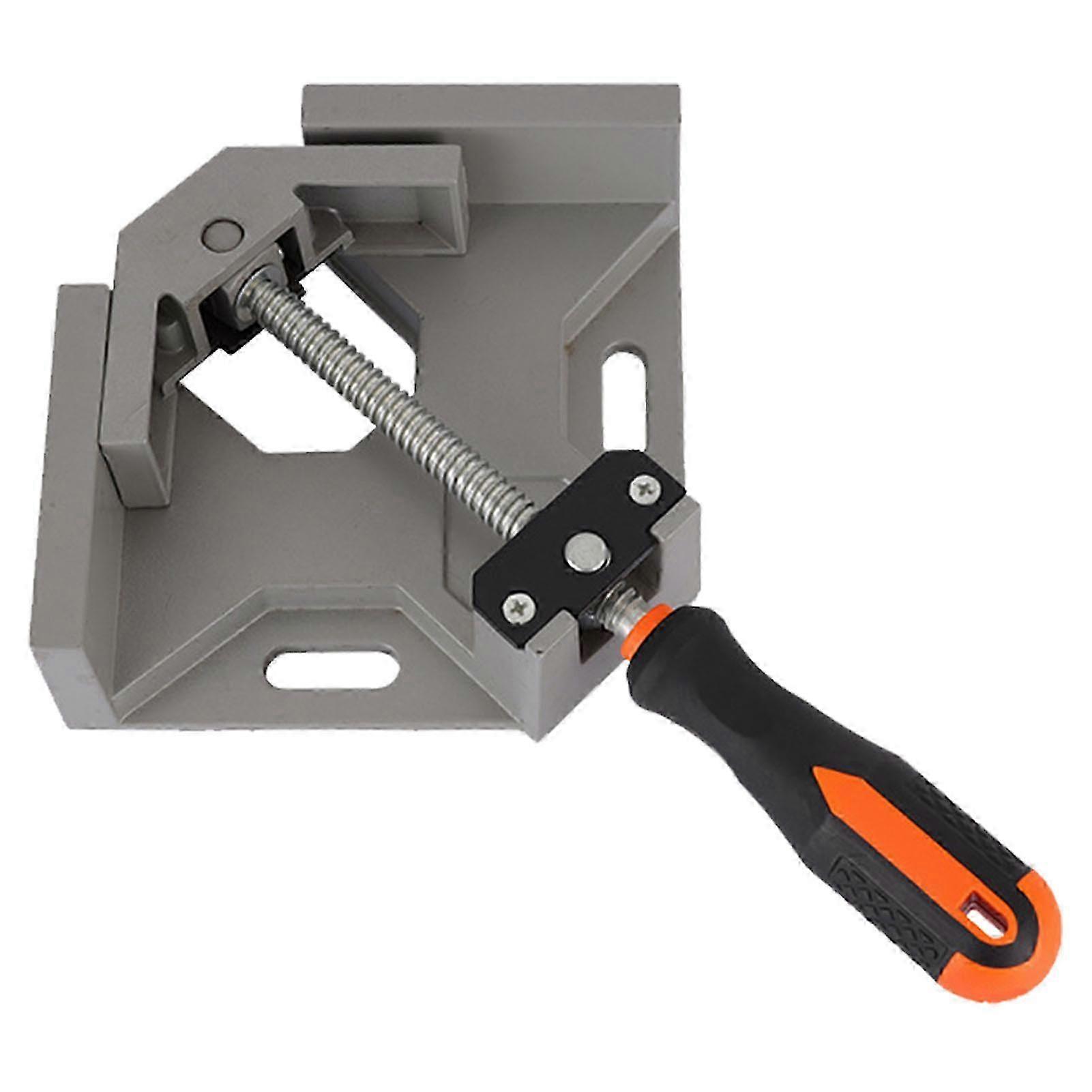 Adjustable Anti-Slip Right Angle Clamp for Woodworking with Single Handle