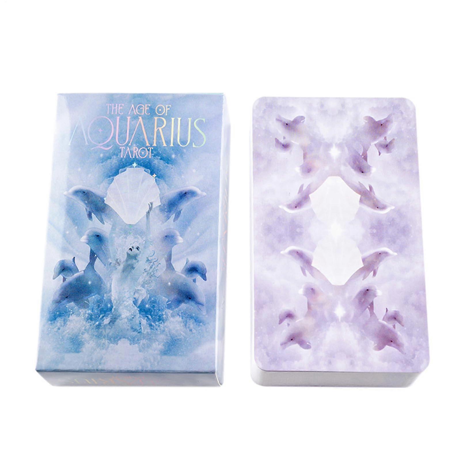 Compact Desk Tarot Cards, Portable 78Card Oracle Deck for Future Insight