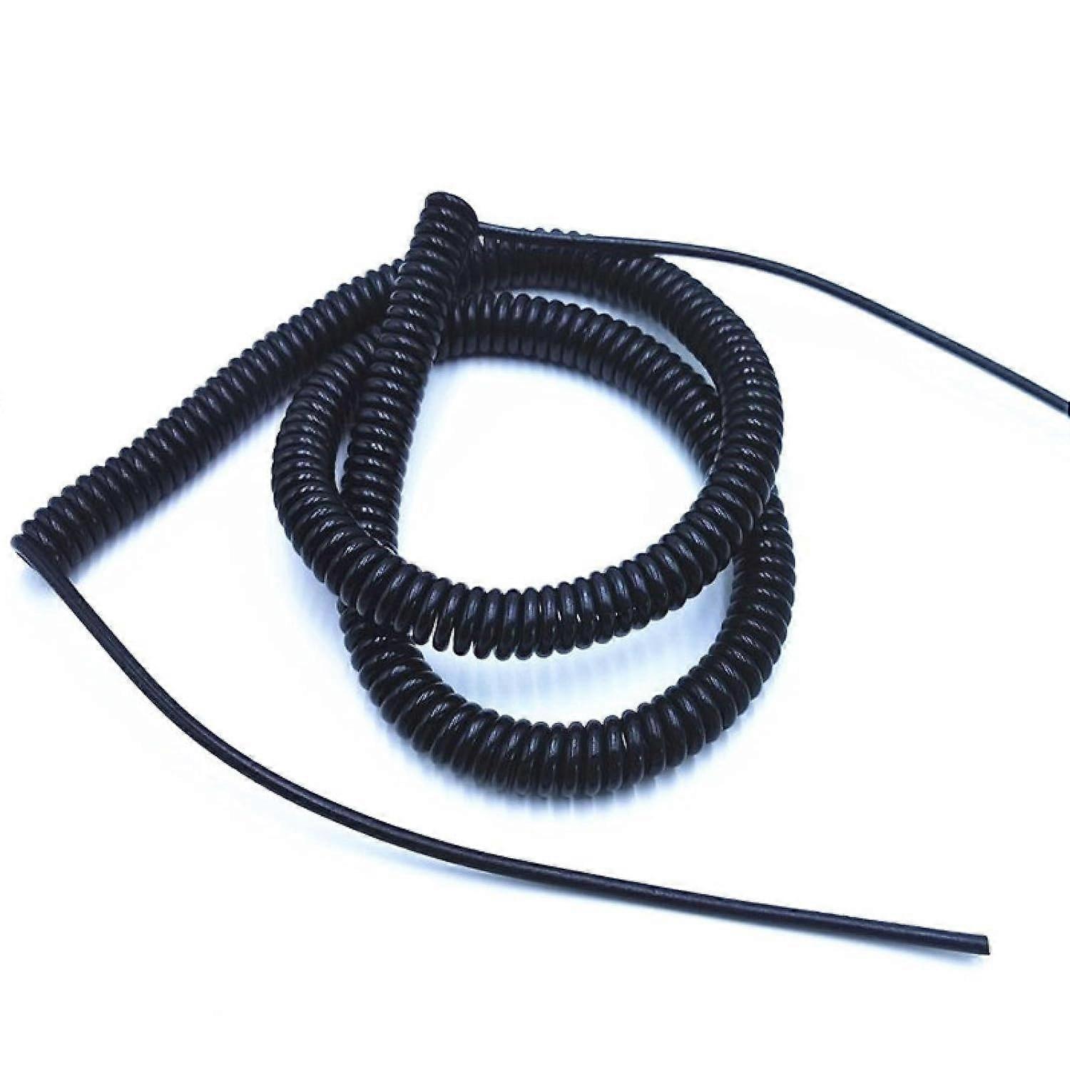 performance spiral cable 3core 24AWG 0.2m stretch 1.2m