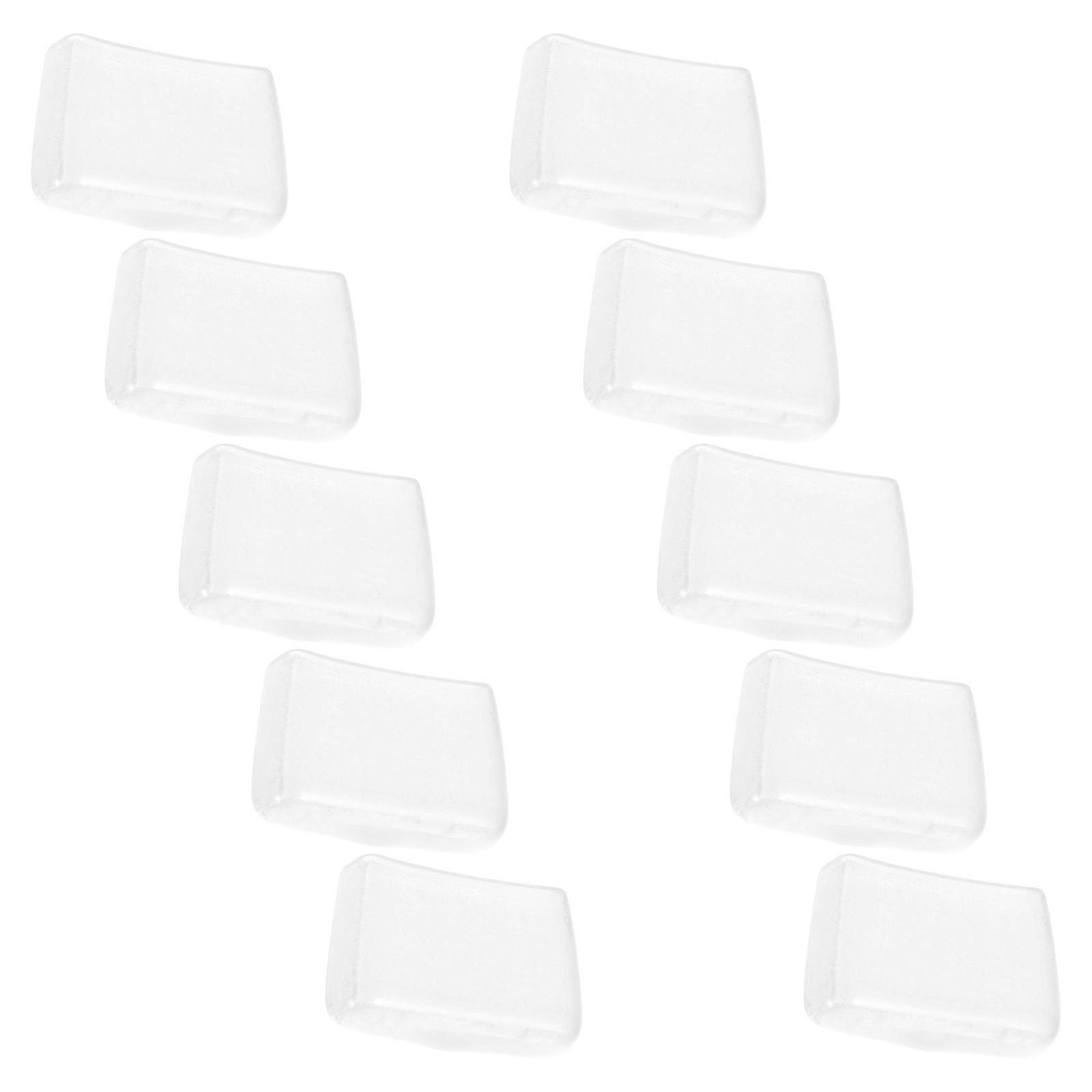 Glass Making Tools Replaceable Cover for DIY Enthusiasts 2.60X1.60X0.70CM 10Pcs