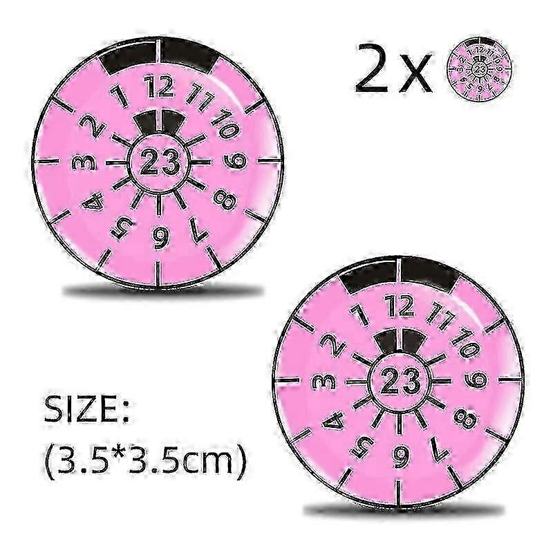 2pcs 3D gel sticker license plate seal badge, TUV plaque decals -GSLA