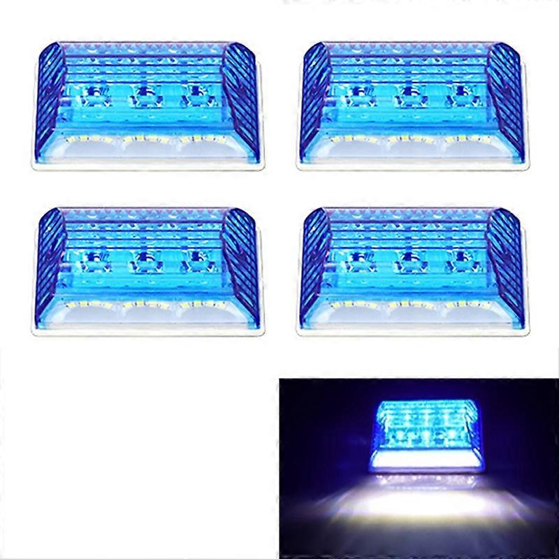 4 PCS ZS-6001 DC24V Car / Truck Side Marker Indicator Lights Bulb Lamp