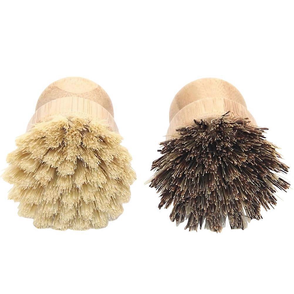 Palm Brush Set for Kitchen Cleaning – Durable, Lightweight Scrub Brushes with Non Scratch Bristles for Dishes, Pots, and Sinks