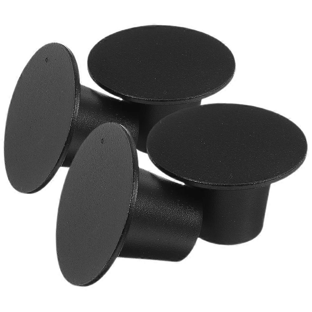 Modern Candlestick Holders Dinner Parties Rust-Proof Coating Finish Simple Modeling 4Pcs