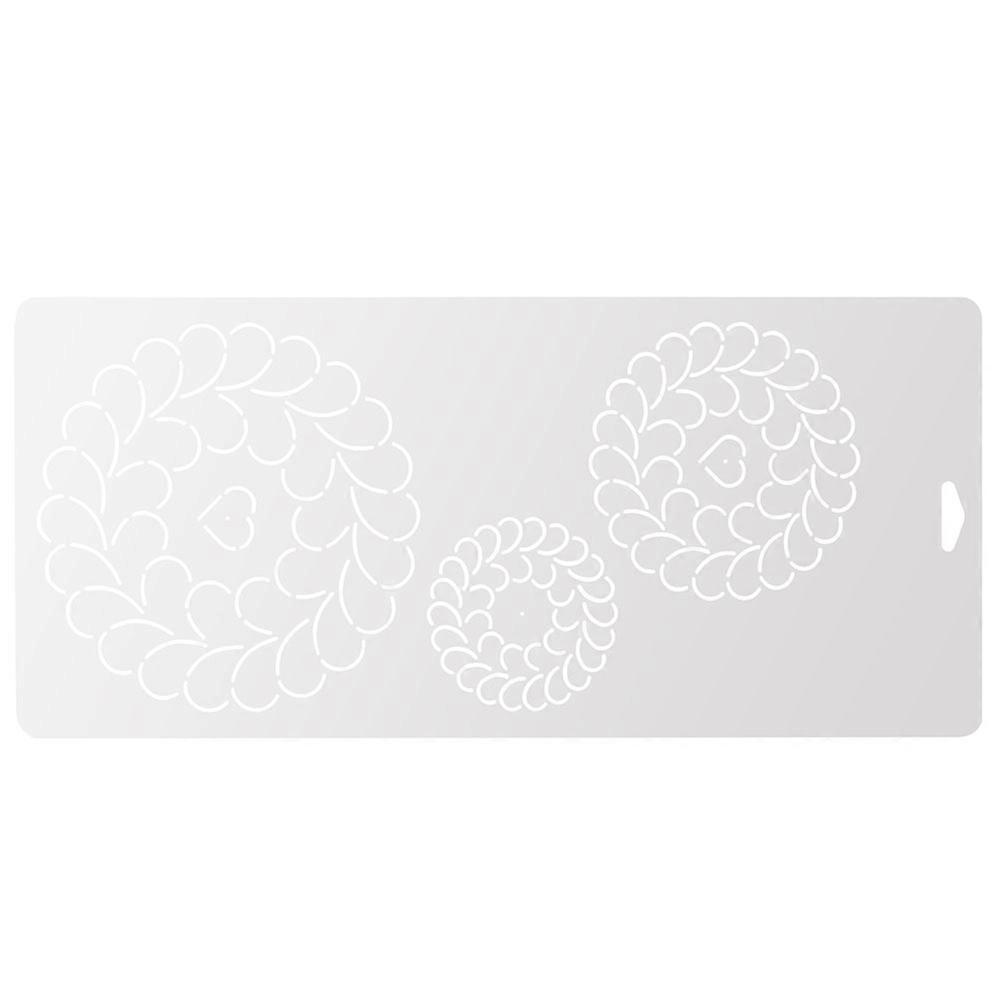 Quilting Template Ruler with Marking Lines for Precise Patchwork, Sewing, and DIY Fabric Cutting Projects