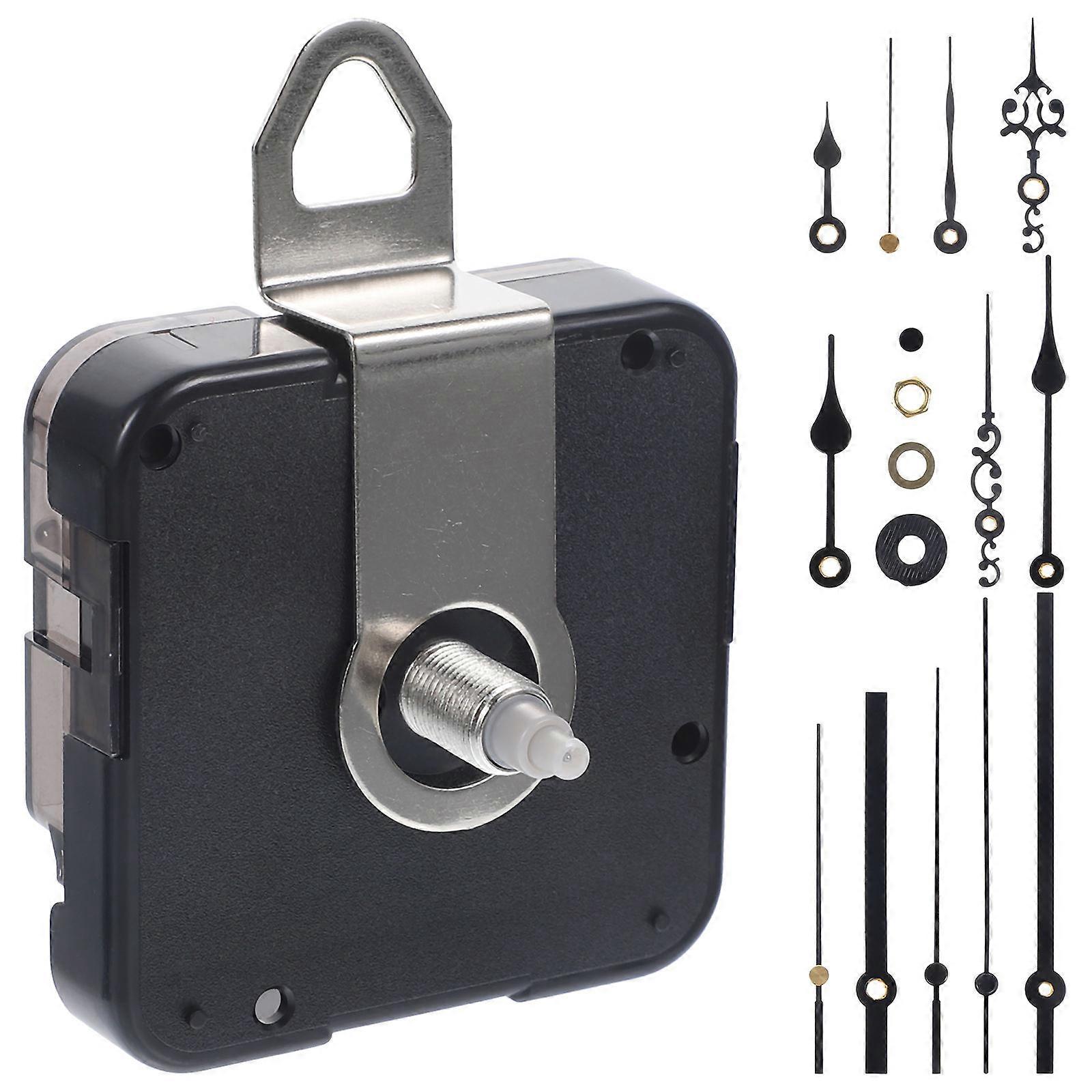 Silent Clock Movement Kit Quartz Mechanism for Wall Clocks Easy Installation Durable Design Versatile Style Compatibility