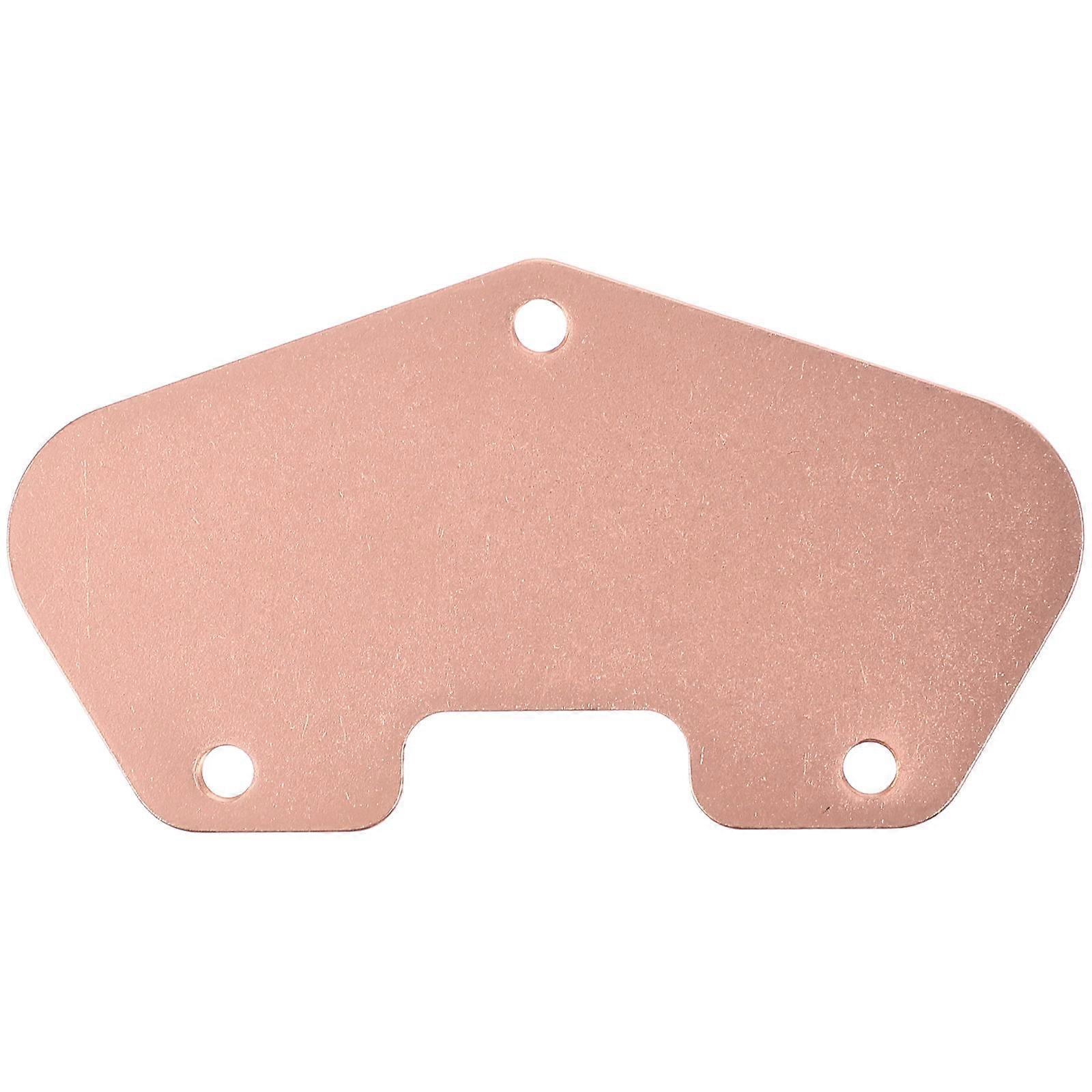 Copper Guitar Pickup Baseplate Lightweight Durable Accessory for Guitar Parts Professional Use Easy to Clean Practical for Practice Performance