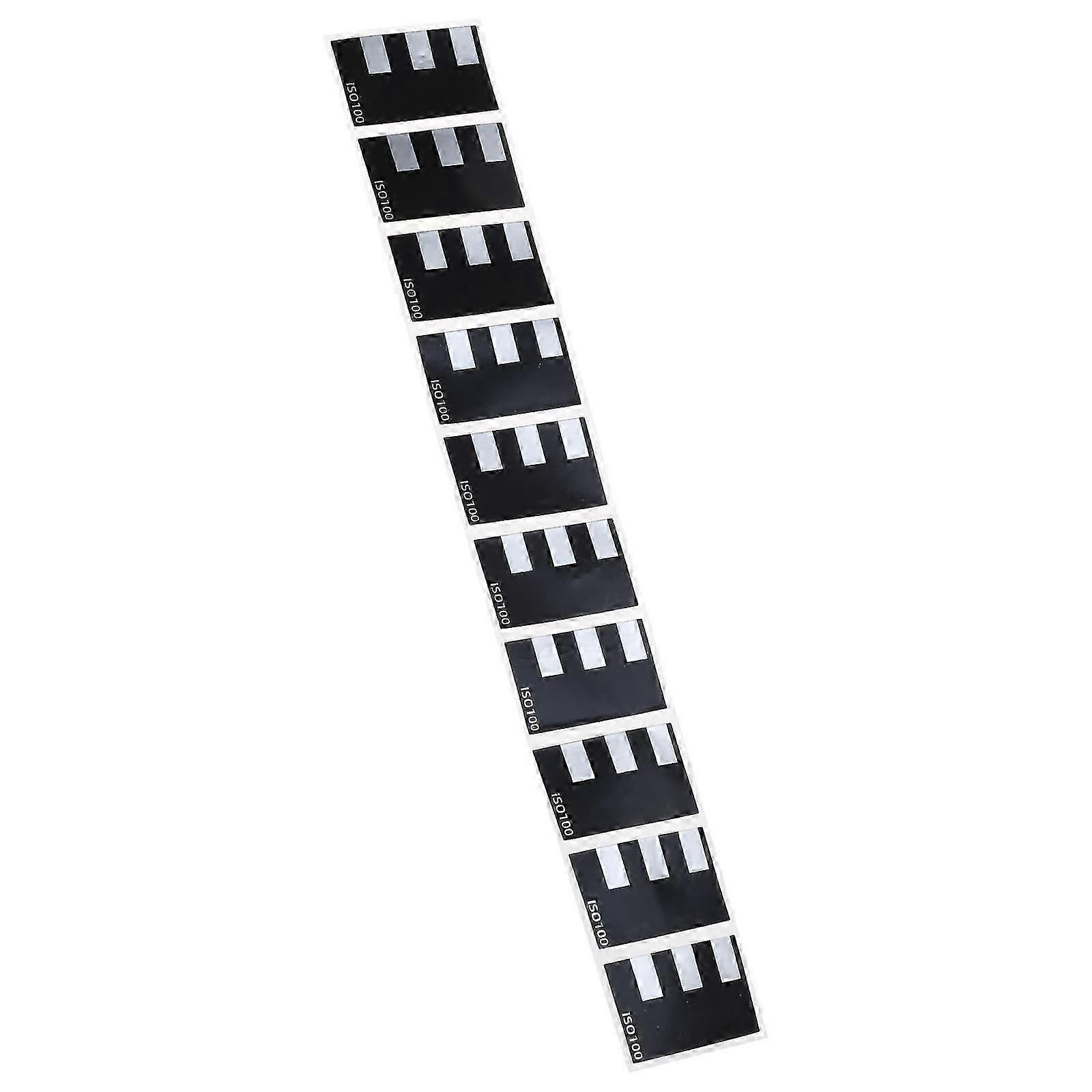 10 صفحات 135 / 35 مللي متر السائبة فيلم DX رمز ملصق ISO500 400 320 250 200 160 100 50 تسمية لفة يدوية تم الكشف عنها تلقائيا ISO