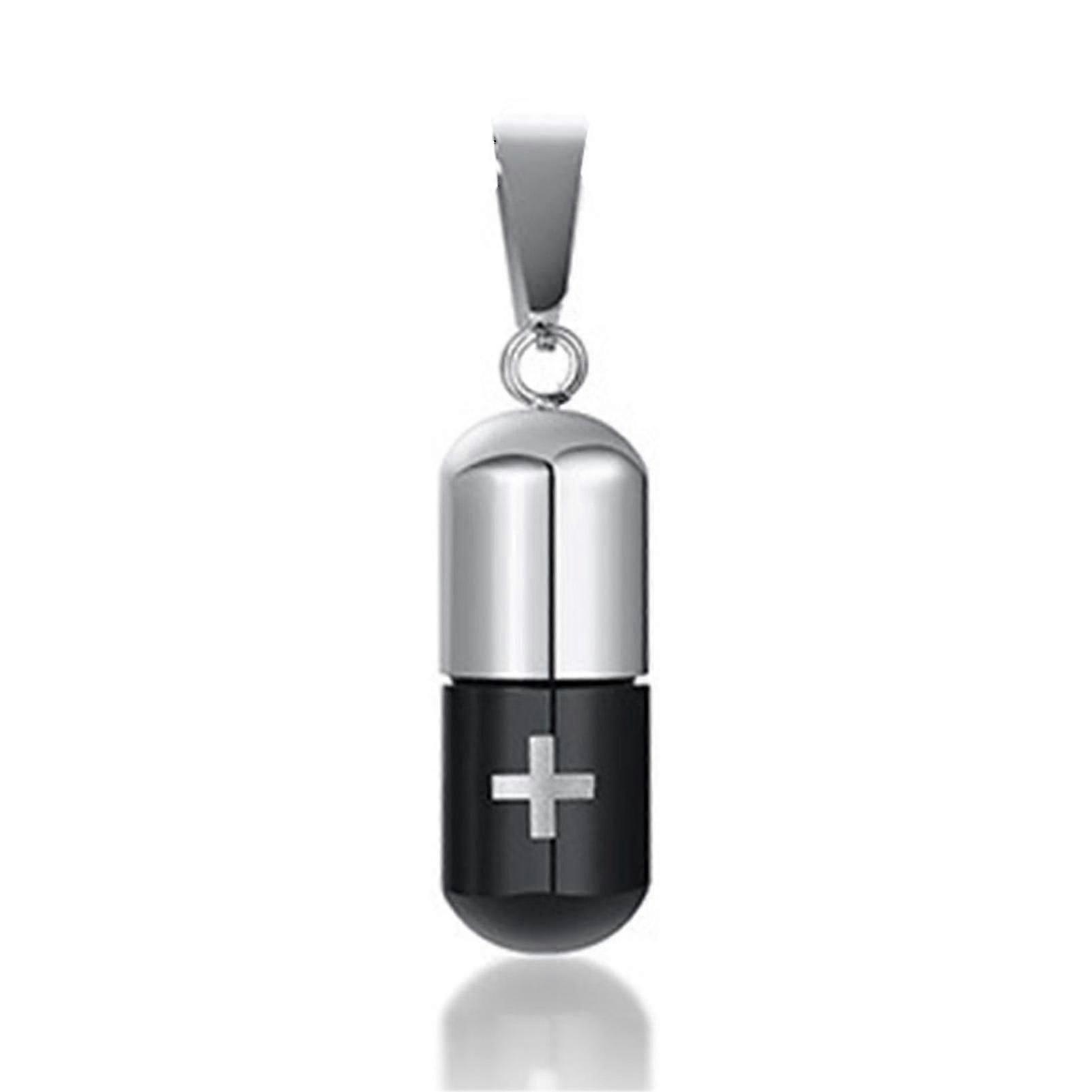 Titanium Staal Love Pill Hanger