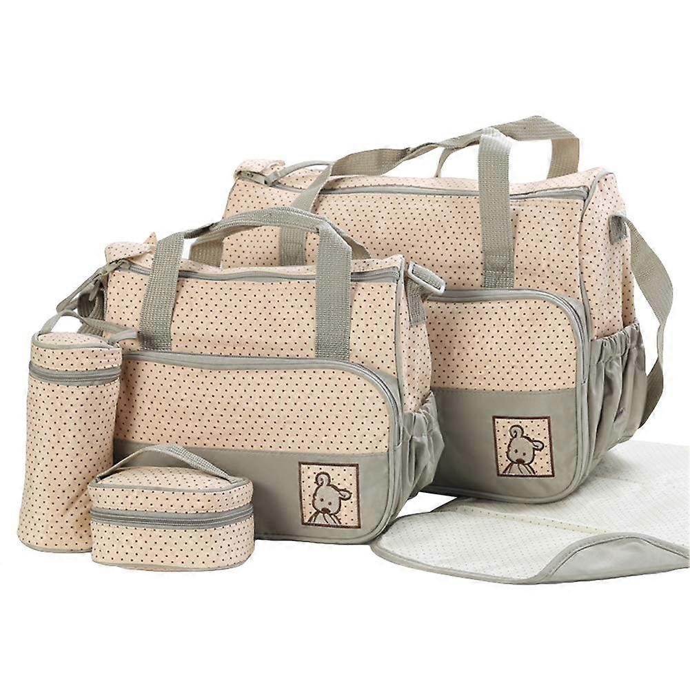 5 x Large Volume Water Resistant Maternity Number Changing Bag 4