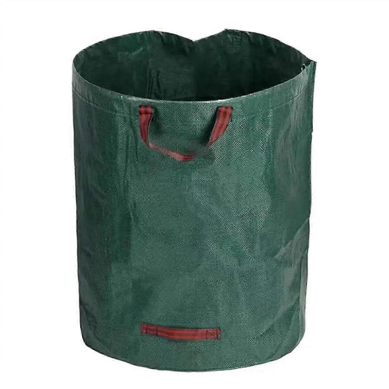 2025 Garden waste bag, garden tool, garden waste bag, leaf waste reusable, container, for storage of garden leaves, weeds, grass(300L,1PC) Ref: 5439