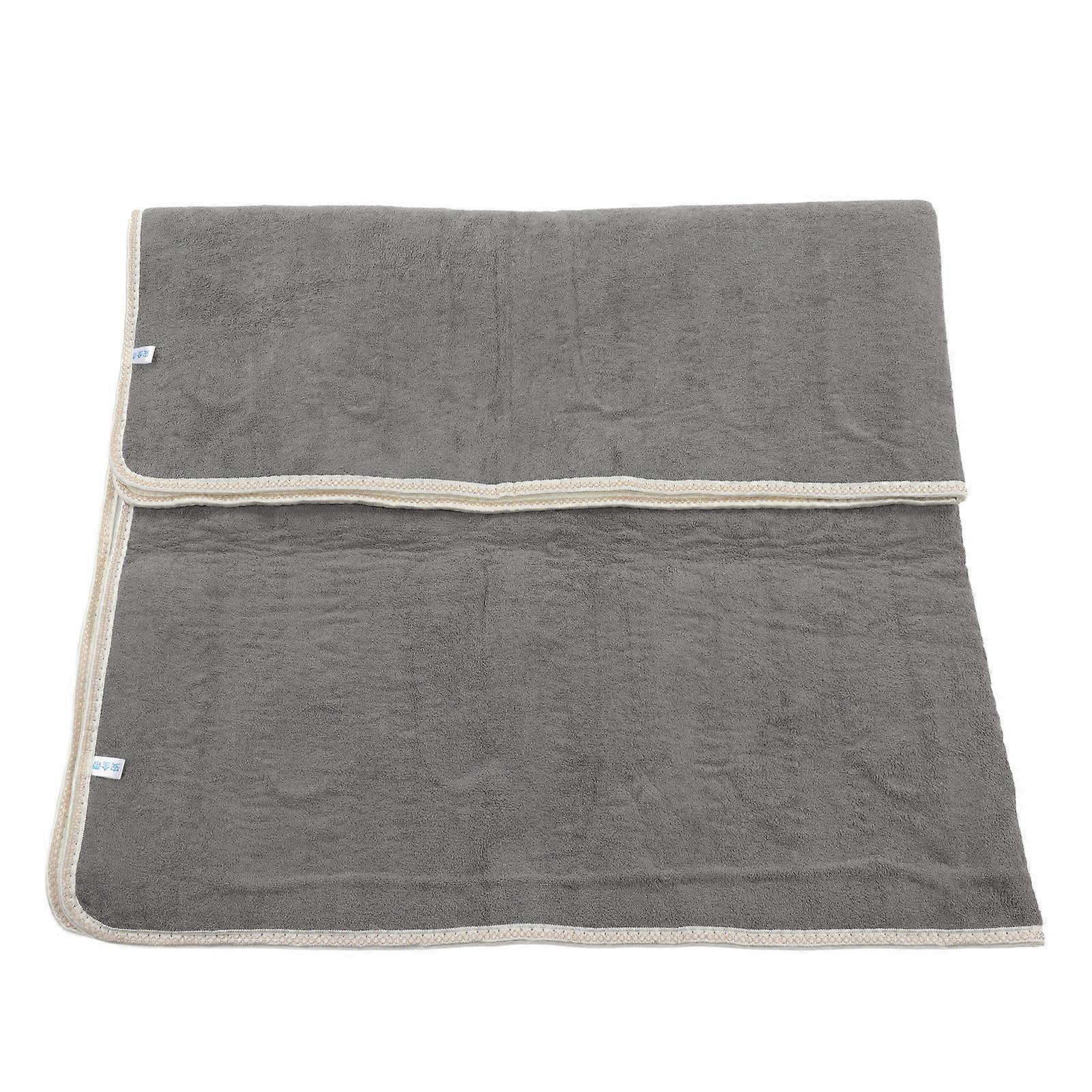 Electric Blanket Fast Heating Warm Keeping with Intelligent Switch for Household Dormitory Gray