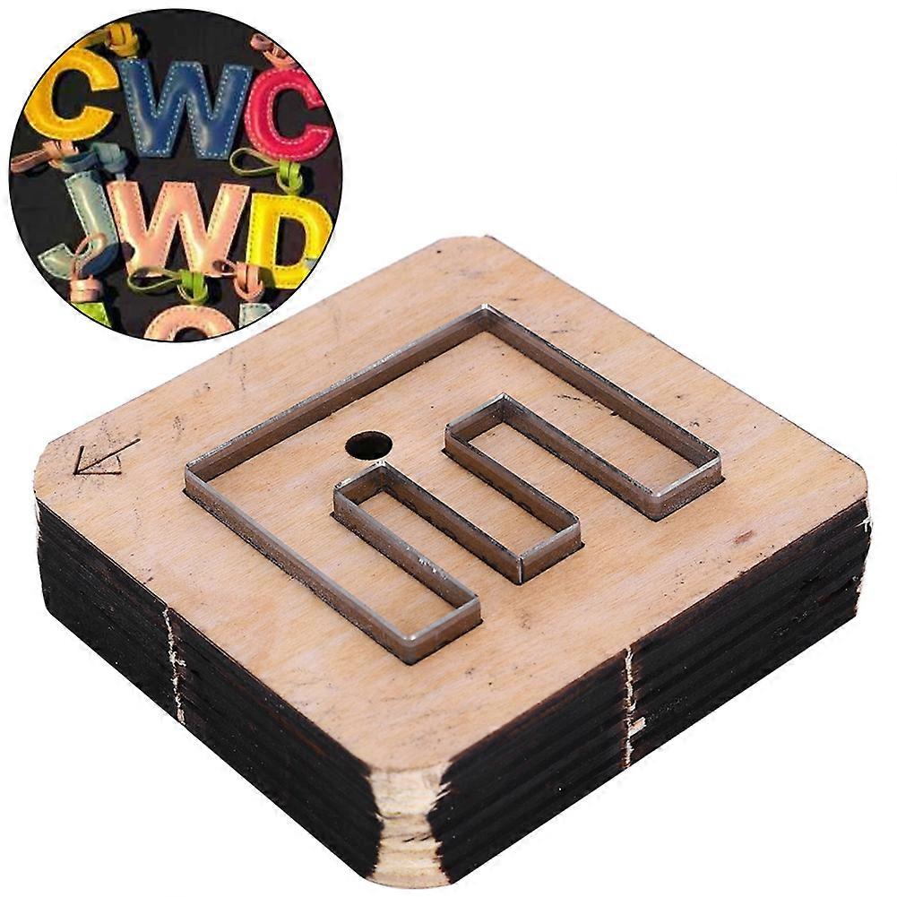 Capital Letter Leather Crafts Punching Tools Hole Puncher DIY Cutting Dies MouldE