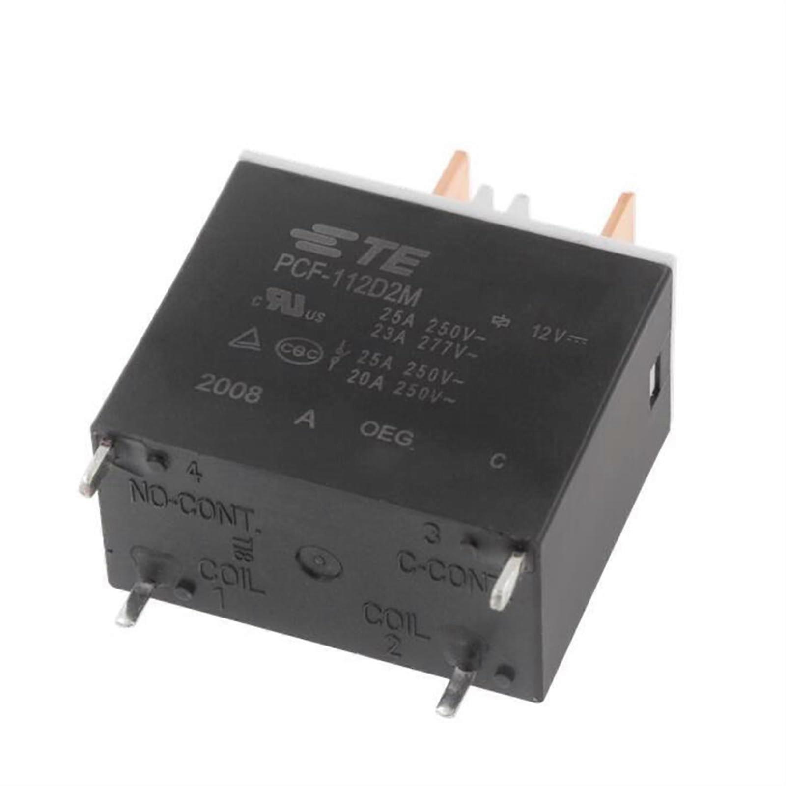 PCF-112D2M DC 12V Relay 4PIN 10PCS, PCF112D2M Relay Module for Automotive and Industrial Applications