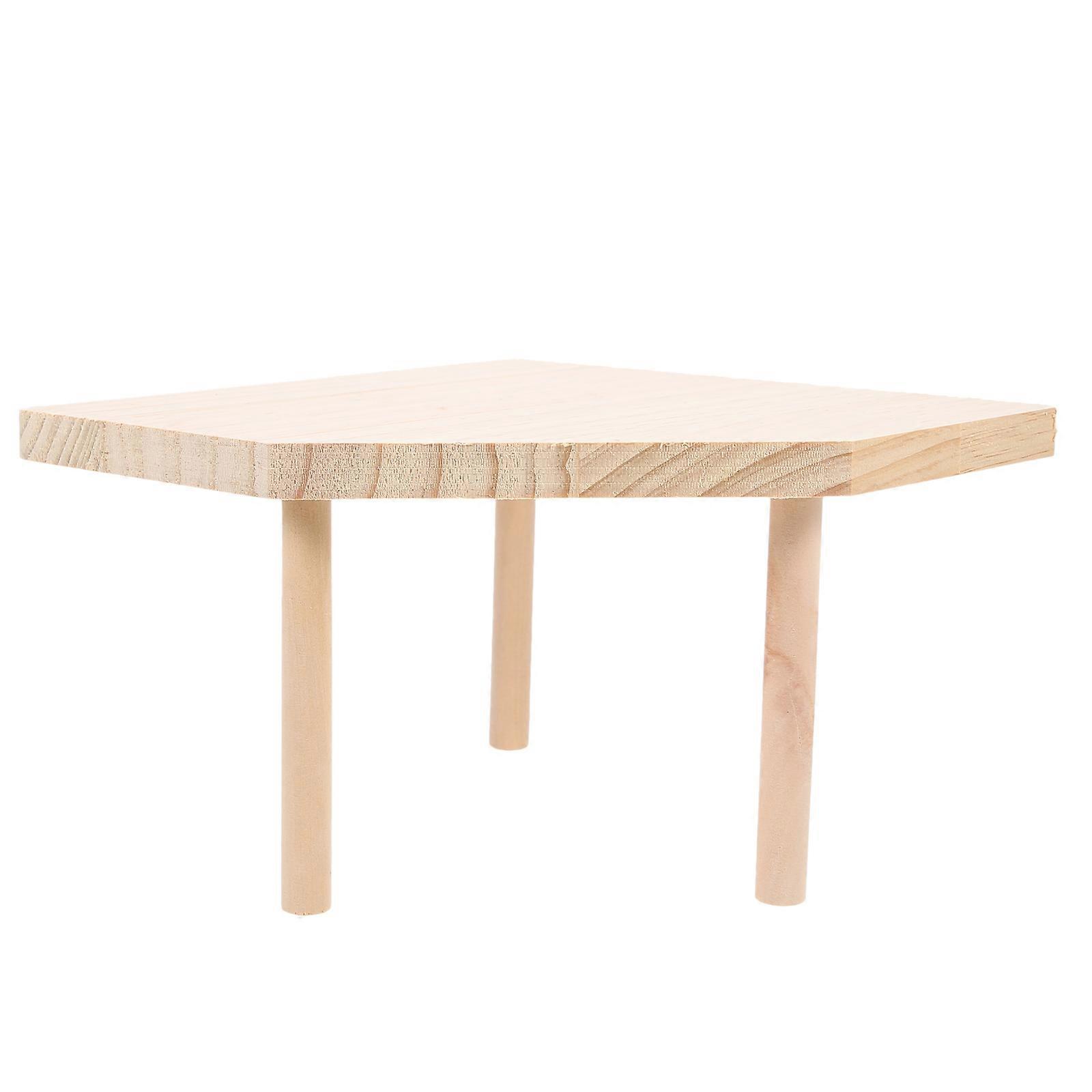 Here's a well structured product description for the **Wooden Hamster Platform**:
### **Wooden Hamster Platform for Cage – Thick, Bite Resistant