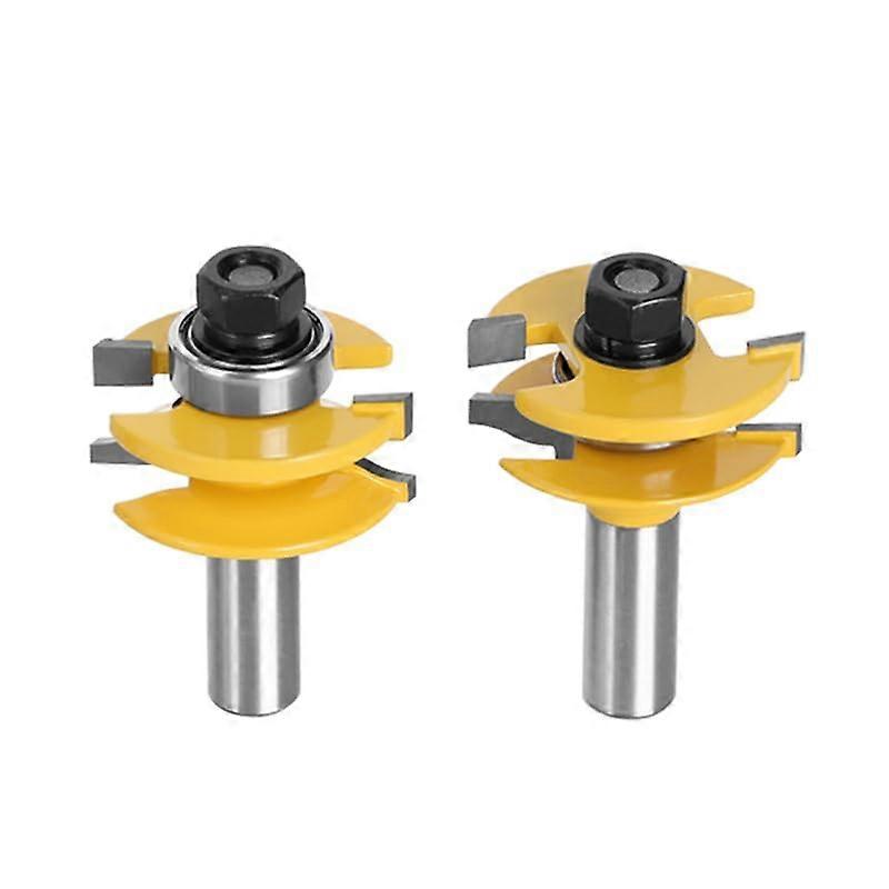 12 mm 12.7 mm Shank Cove 44.5 mm Spar Rail Mounted Roman Ogee Bit Carbide Cutter Woodworking Cutter for Wood End Mill (12.7 x 44.5) 12.7x44.5