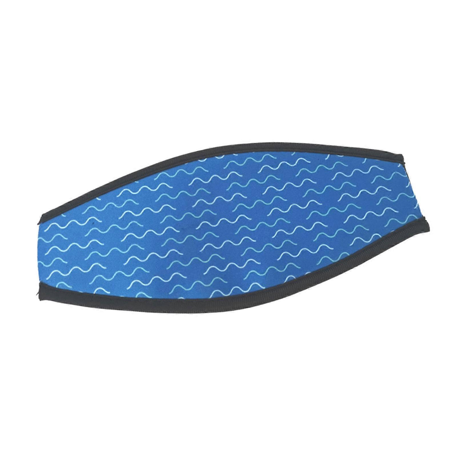 Μάσκα νεοπρενίου Κάλυμμα λουριού Μάσκα αναπνευστήρα Ιμάντας κεφαλής Κατάδυση προστατευτικό μαλλιών Wrap Γυαλιά Λουράκι για άνδρες και γυναίκες Θαλάσσιο σπορ πολύχρωμο