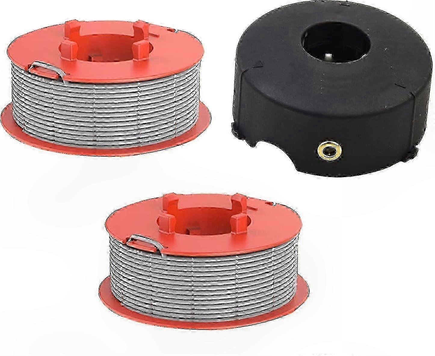 2-Spool Thread Reel for ART 23/26 COMBITRIM Grass Trimmer Replacement Accessory