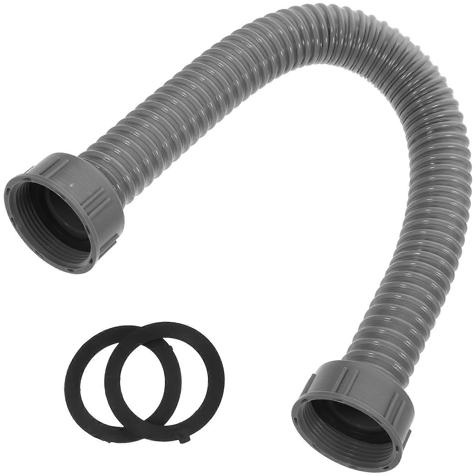Bathroom Drain Pipe Flex Scalable Water Pipe Homeowners Plumbing 45.2mm Plastic Drainage 1Pack