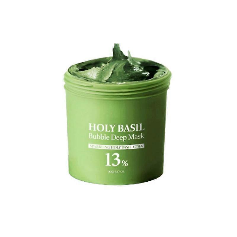 Holy Basil Bubble Deep Mask - for all skin types - Deep Cleaning Facial Mask 90g
