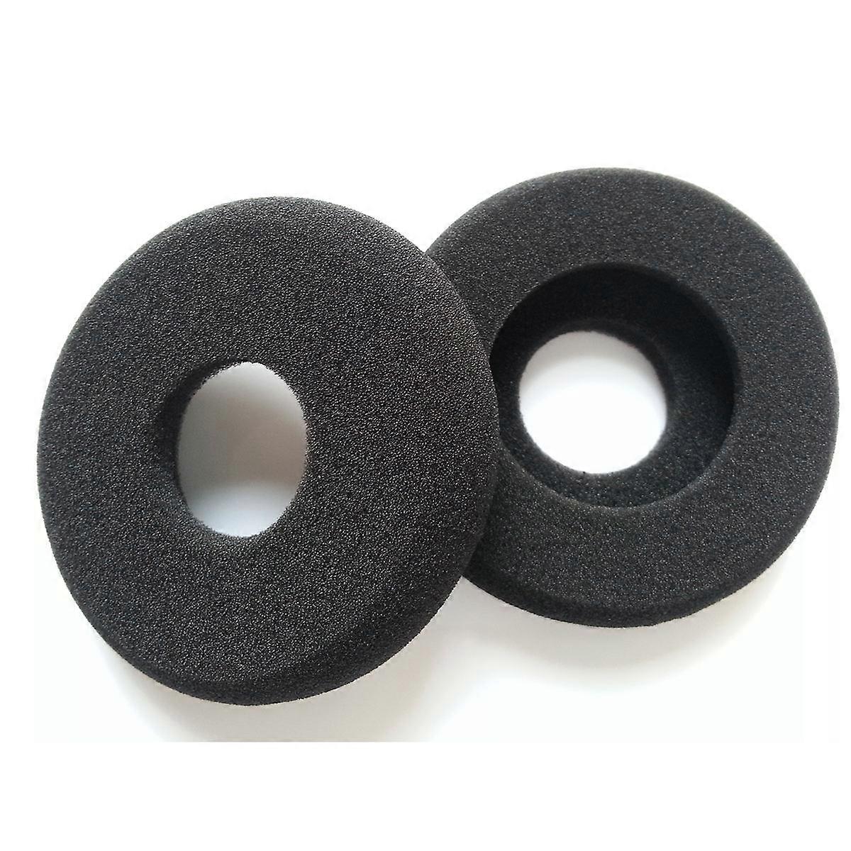 Replacement Earpads Circular Ear Pads for Adults Bass Enhancement Design 75mm 1 Pair