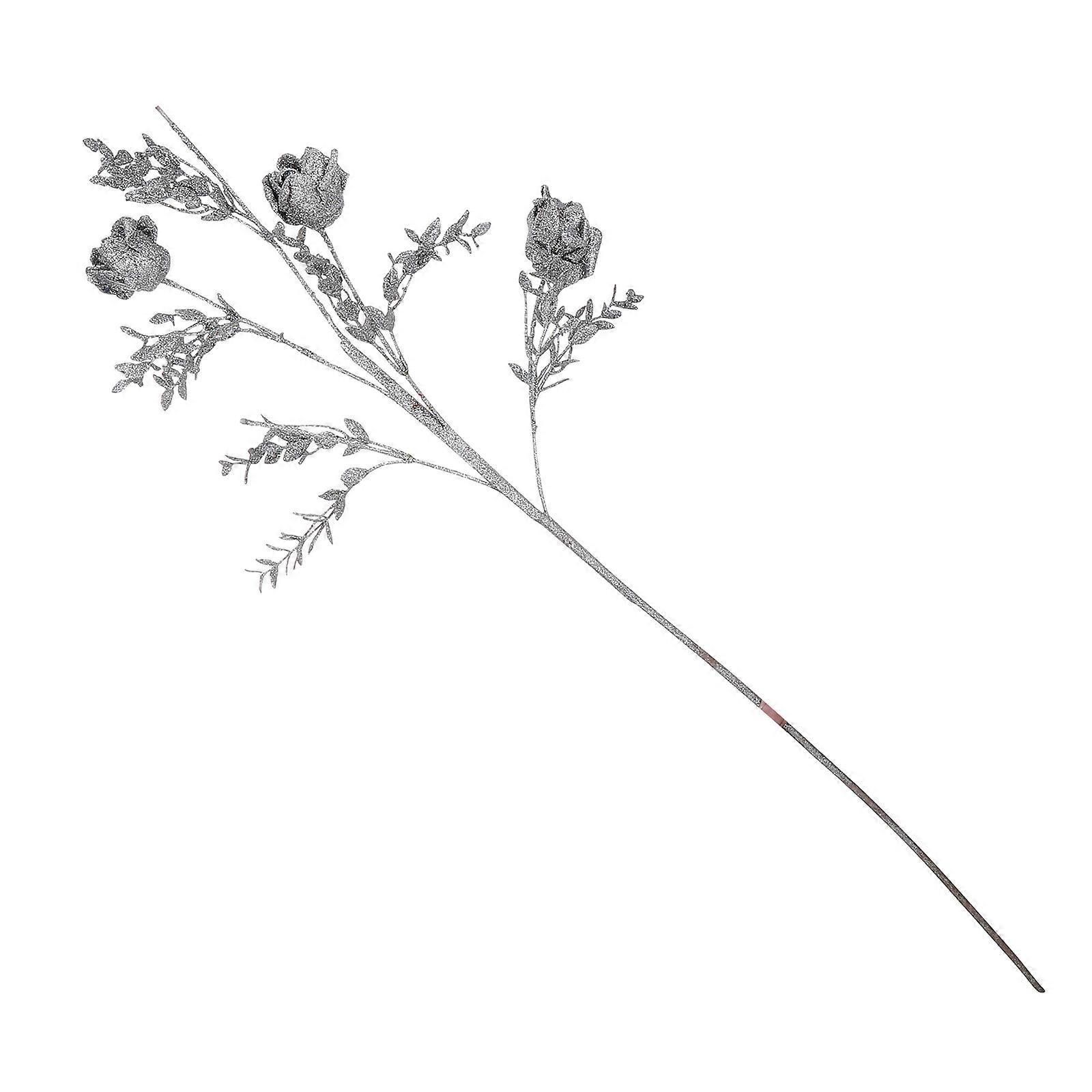 Simulated Rose Blossoms Plastic Material Workmanship Holiday Functions 1Set