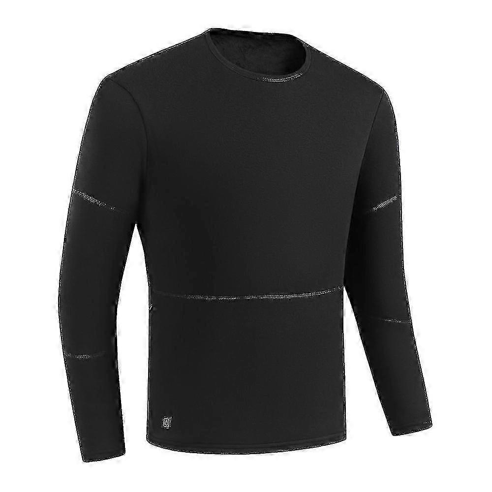 Thermal heated shirt for skiing with 28 warming zones