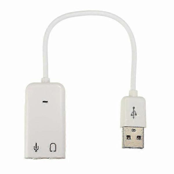 New practical PC desktop USB 2.0 3D virtual 7.1-channel sound card adapter