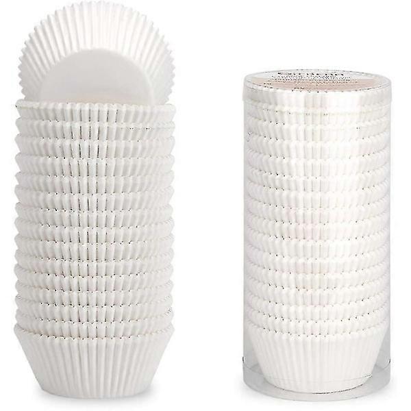 Weiße Standard Backpapier Cupcake Förmchen Muffin Backförmchen 400er Pack