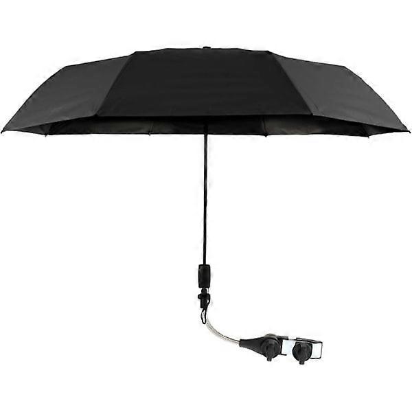 Universal Stroller Parasol 360° Adjustable Stroller Parasol UPF 50+ Sunshade Stroller Parasol with Adjustable Clamp