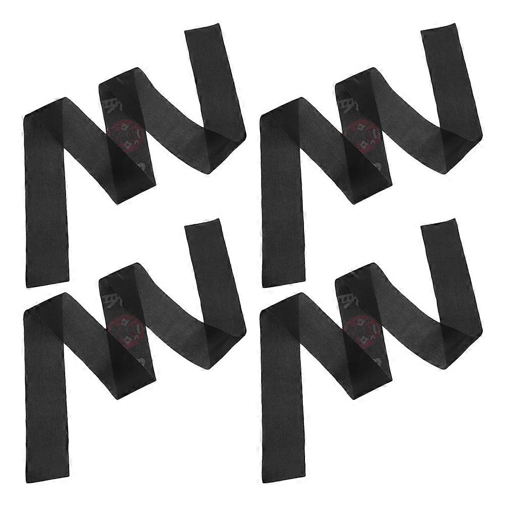 Japanese Style Ninja Headbands for Cooking Made of Polyester Comfortable and Fashionable Decoration 4pcs Set