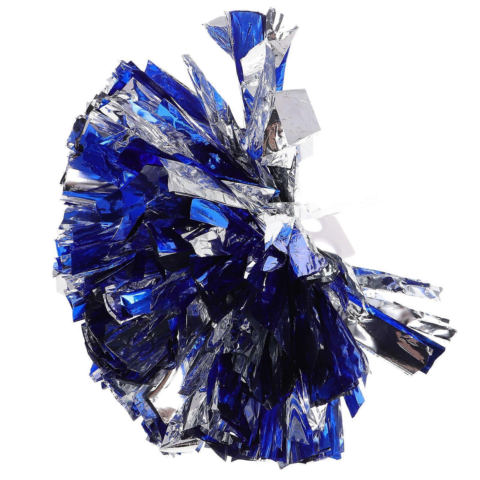 Pom pom de pom-pom girl pour enfants et adultes Matériau PE doux et vibrant pour le cheering sportif 6,5 pouces