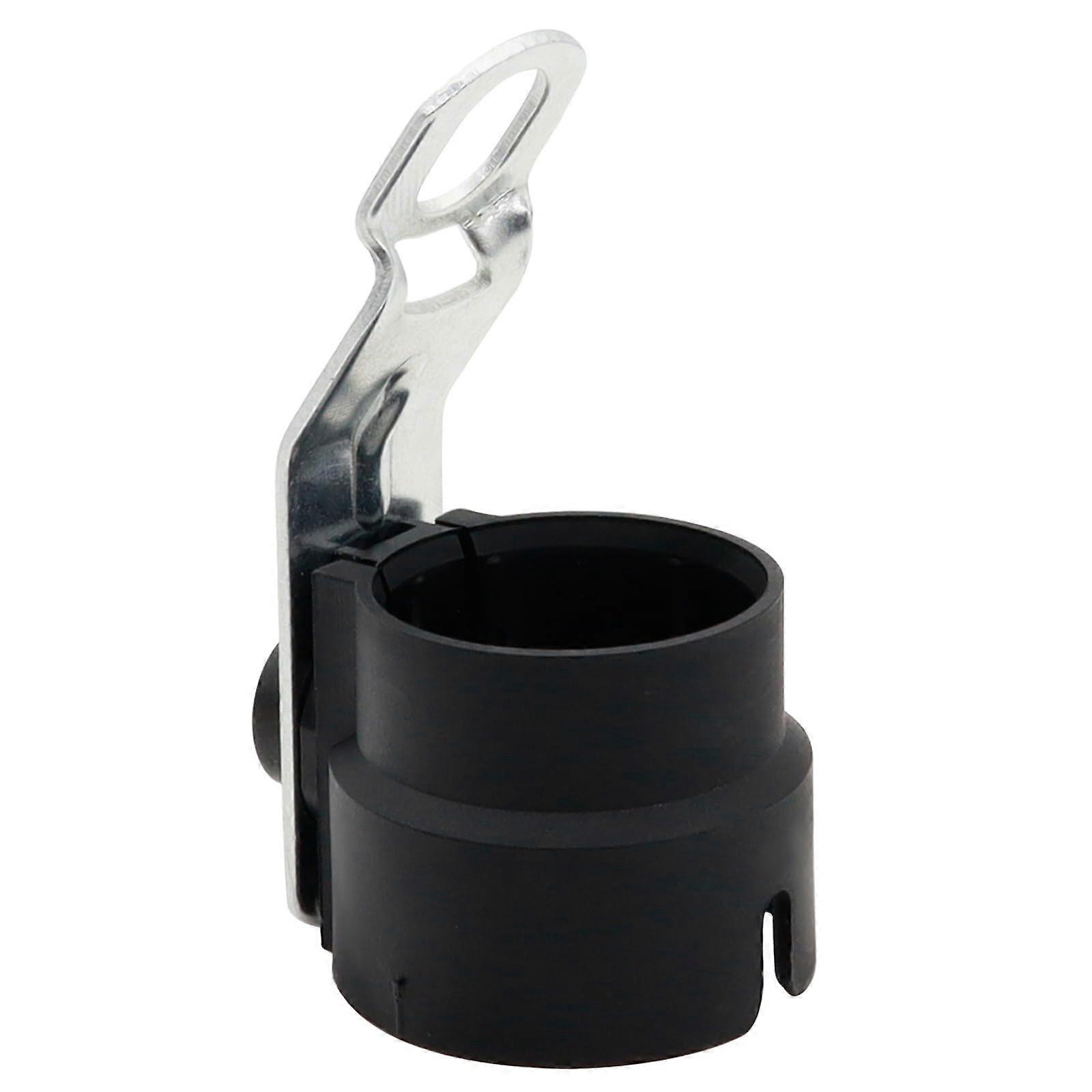 Trailer Plug Holder - 7-Pin & 13-Pin Compatibility, Rotatable Design, Durable Black Trailer Accessories