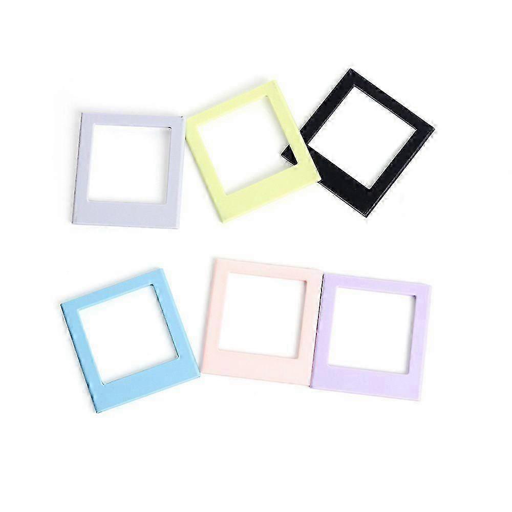6pc Magnetic Frame Compatible with Fujifilm Instax Square SQ1 SQ6 SQ10 SQ40 SQ20 Camera and SQ Link Printer for Polaroid Photos