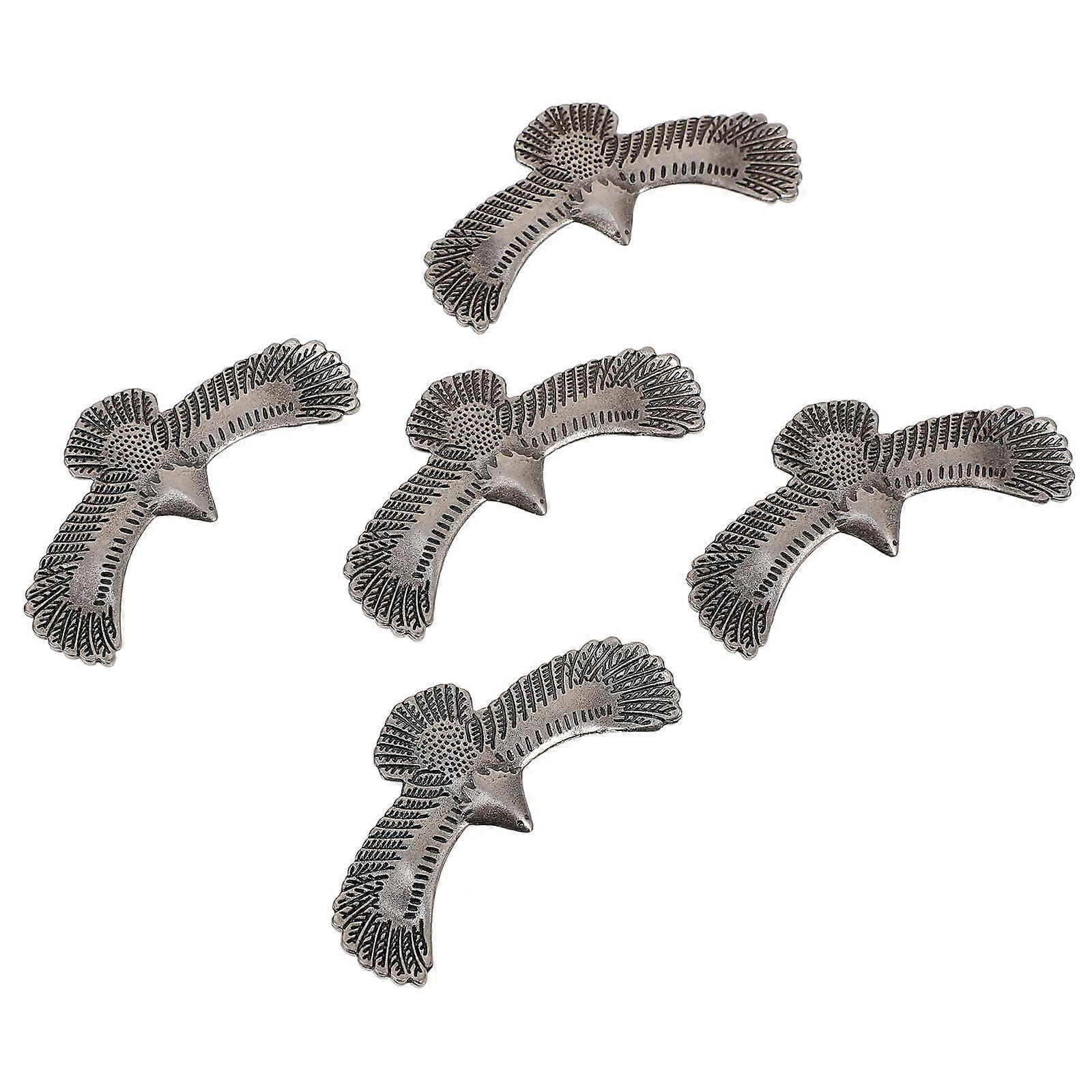 Alloy Eagle Rivets For DIY Supplies Craft Decoration 6.2X2.5X0.5cm Repair 5Pcs