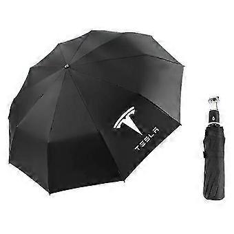 Winddichter Auto Open Close Regenschirm Globa Shop Auto Taschenschirme für Tesla 3 S X Y