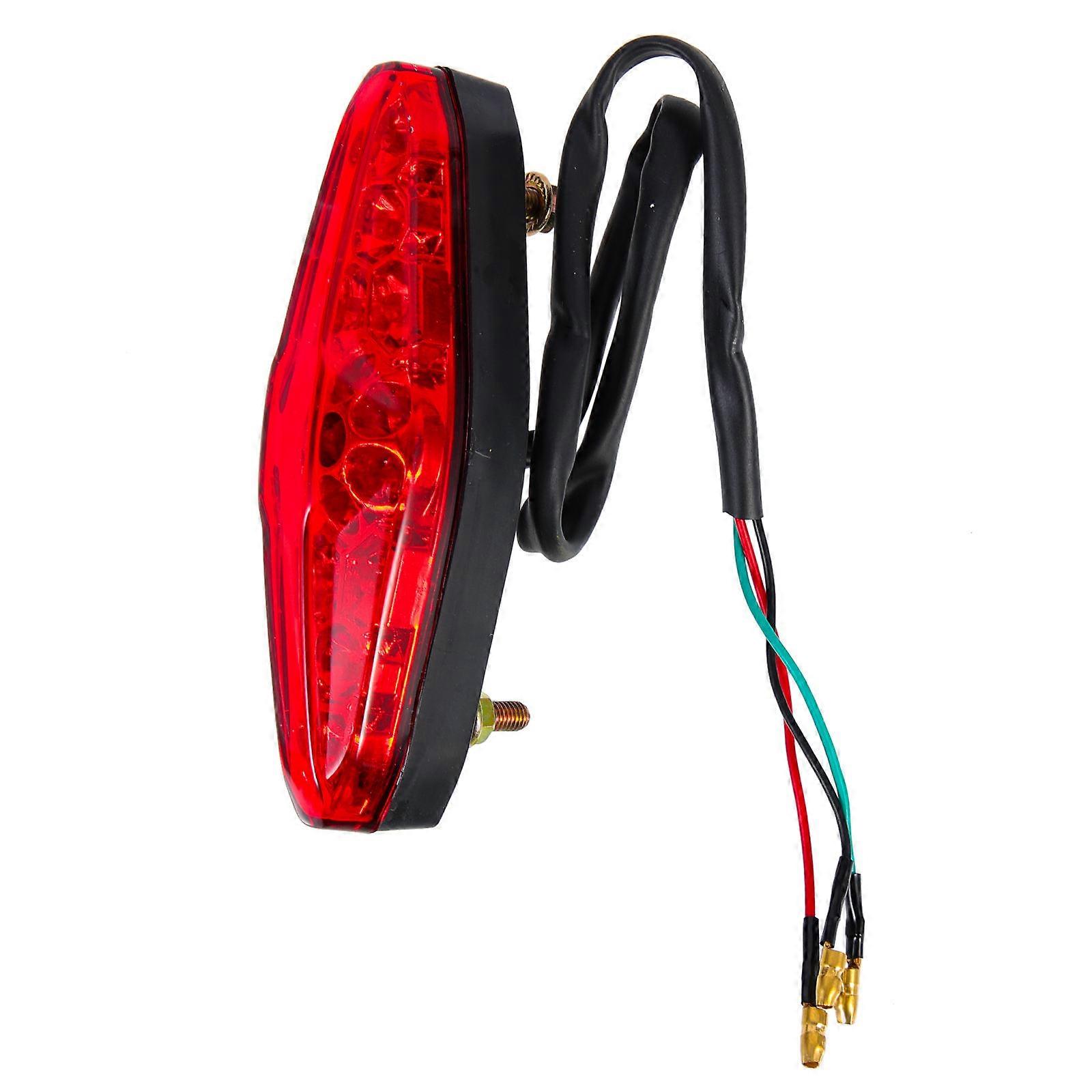 Rear Light for Motorcycle, Environmentally Friendly and Reliable