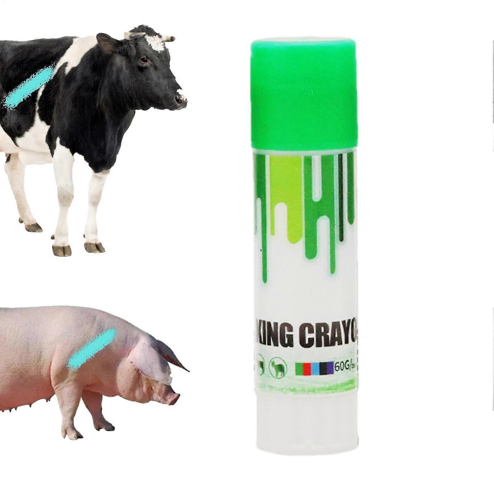 Marker Paraffin-Based High-Purity, Animal-Safe for Ducks and Other Animals, Permanent Green Identification