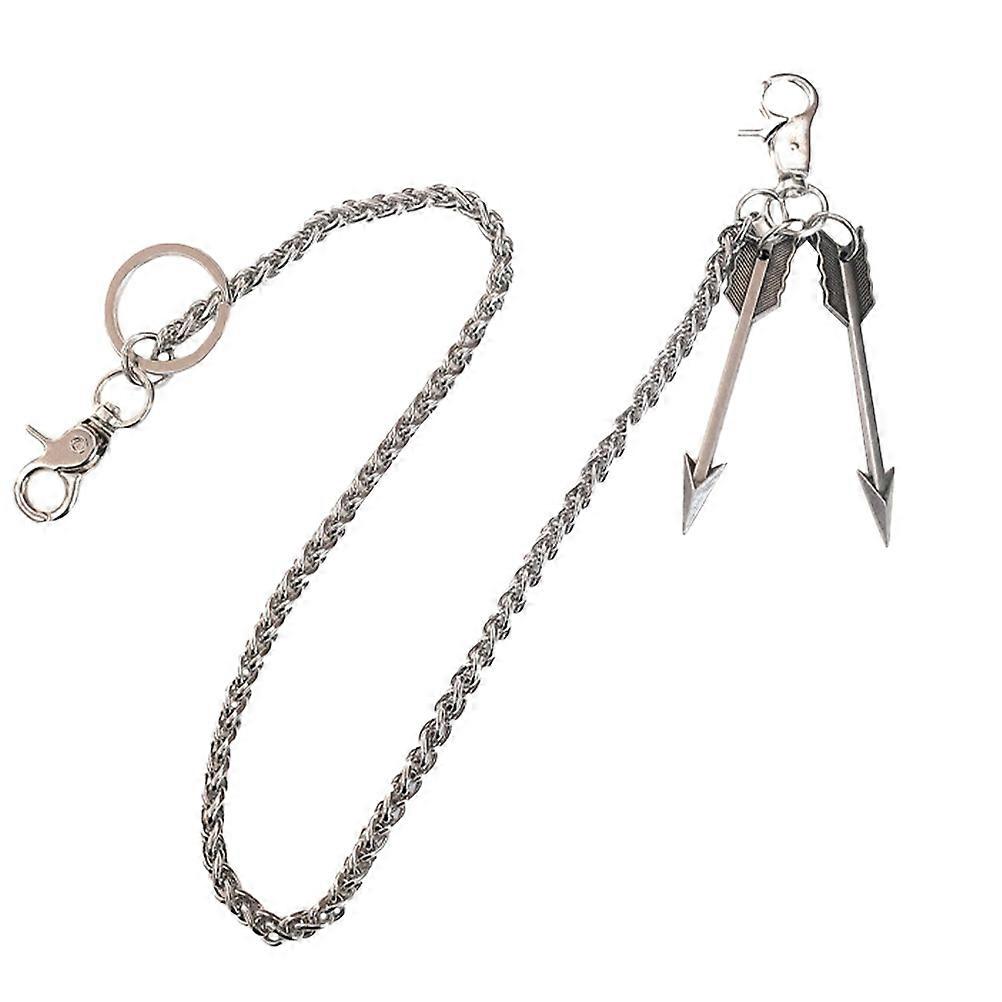 Hip-hop Pants Chain Accessory For Men And Women In Silver Perfect For Party And Travel 1 Set