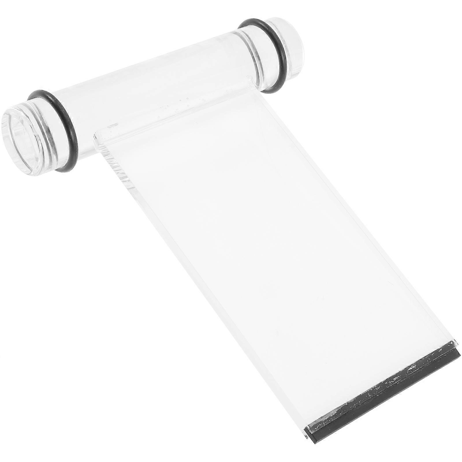 Acrylic Money Paddle Plunger for Poker Games – Noise Reducing Handle, Standard Slot Insertion