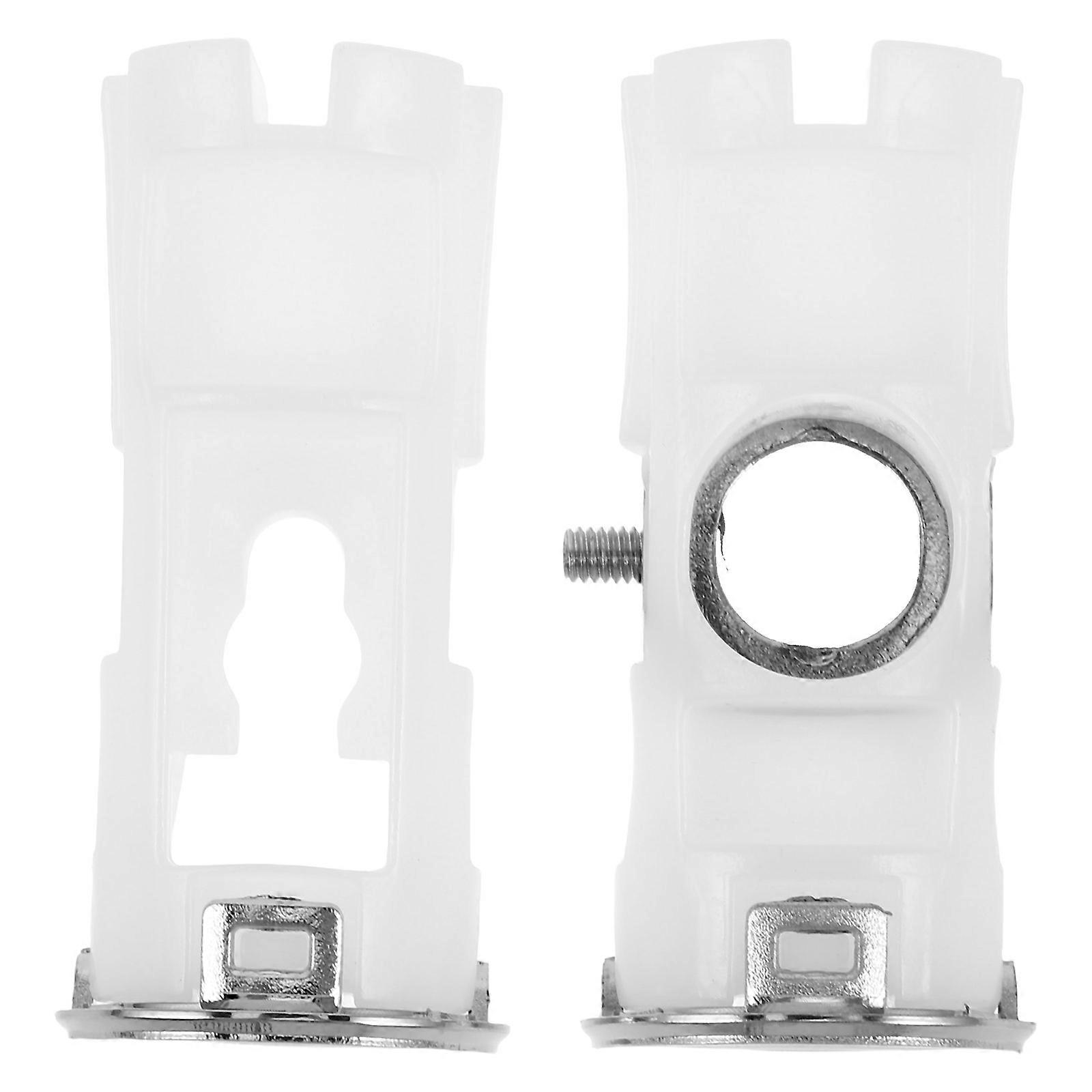 Freezer Door Handle Support Kit Plastic Replacement Parts for Refrigerator 2Pcs
