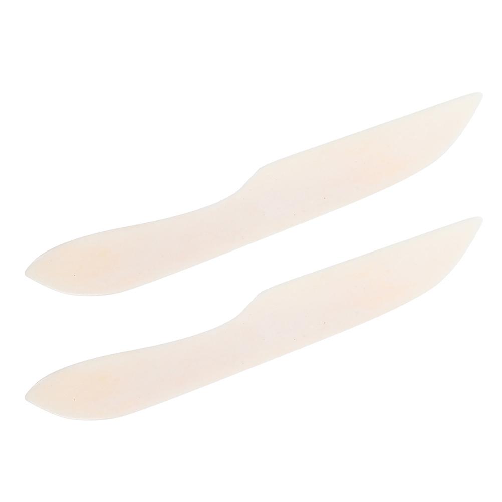 Folding Bookbinding Tool 2Set For Beige Paper Crafts Creaser Trimming