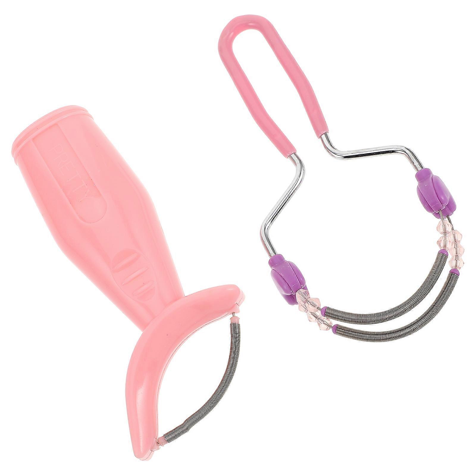 Portable Facial Hair Removal Tool Manual Epilator Compact Design for Quick Hair Extraction on Upper Lip, Chin, and Cheeks for Women